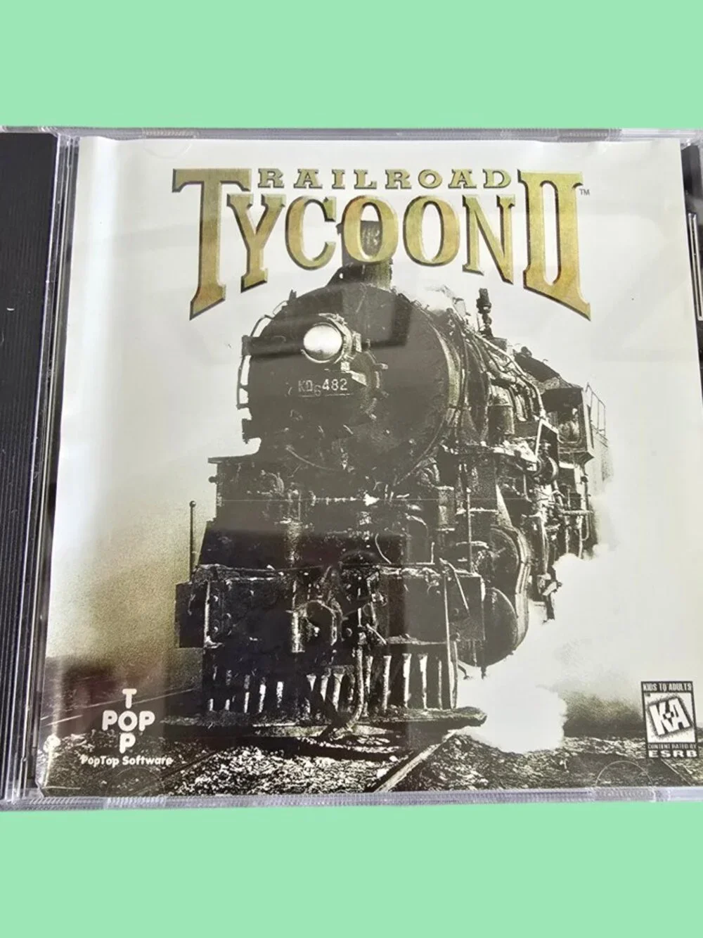 Railroad Tycoon II 2 (Poptop, 1998) CD-ROM Big Box Strategy Sim Game